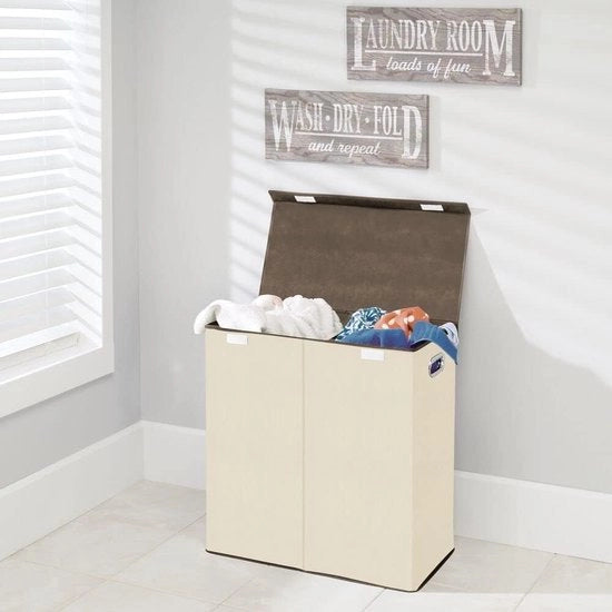 Asciugatrice - assecco - coperchio rimovibile/maniglie integrate/portatile/riutilizzabile per stoccaggio compatto/stampa con struttura/ bordo robusto - grande - Cremisi/Espresso
