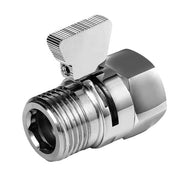 Douchekraan in Messing - Waterafsluiter - Handdouche - 40 x 25 mm - Duurzaam - Schokbestendig