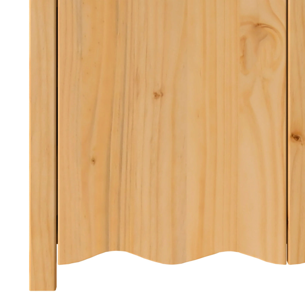 Sideboard  "DRAMMEN" 79x43x75,5 cm Legno Massello di Pino