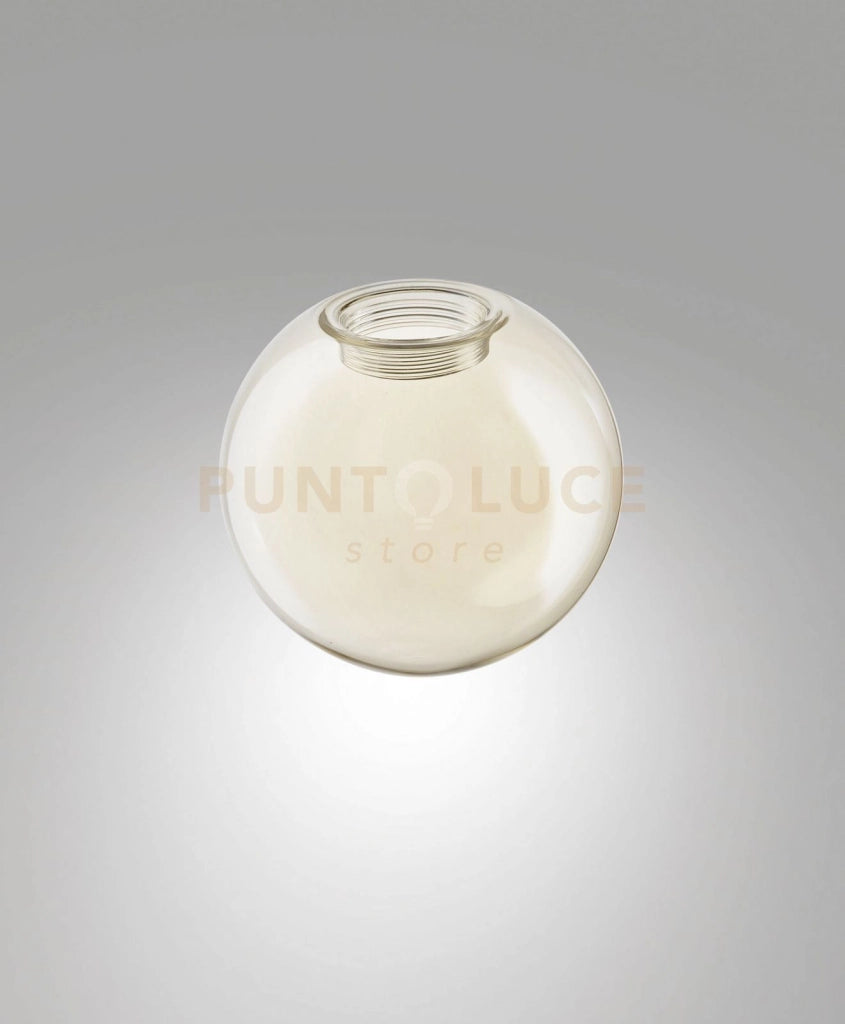 3804-54-365 DIFFUSORE IN  VETRO SFERA COGNAC D.15CM PER 8W