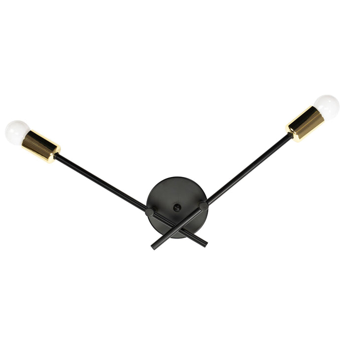 Lampada Da Parete APP1119-2W Black