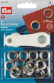OCCHIELLI Ø 11 INOX MM 15 PZ CON ATTREZZI