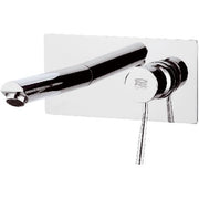 Miscelatore incasso per lavabo serie minimal finitura cromata
