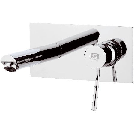 Miscelatore incasso per lavabo serie minimal finitura cromata