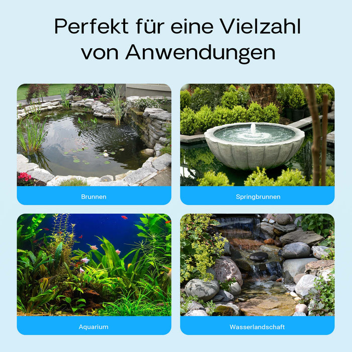 CMP-28000 Pompa filtrante per laghetto 28.000l/h 58w prevalenza 7,5m