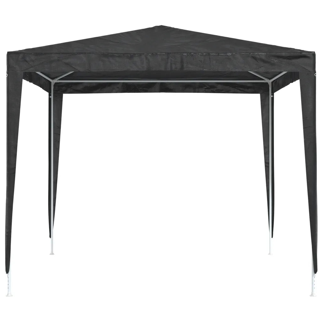 Gazebo | Pergolato Professionale 2,5x2,5 m Antracite 90 g/m2