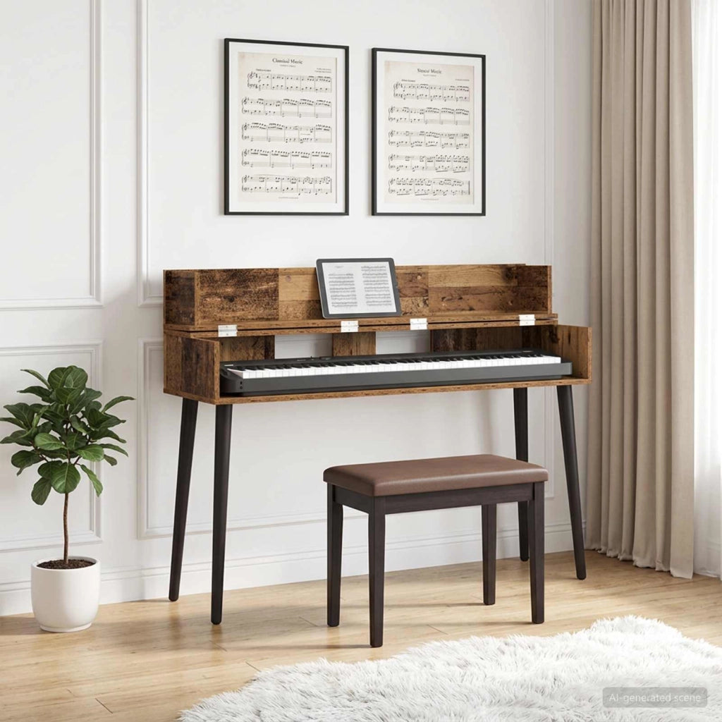 Scrivania studio Legno di quercia 152 x 40 x 19,5 cm 8006674