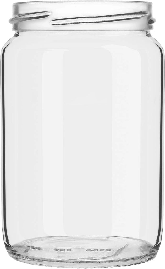 BARATTOLO IN VETRO  720 CC BOCCA D 82  MM- 20,0 pz