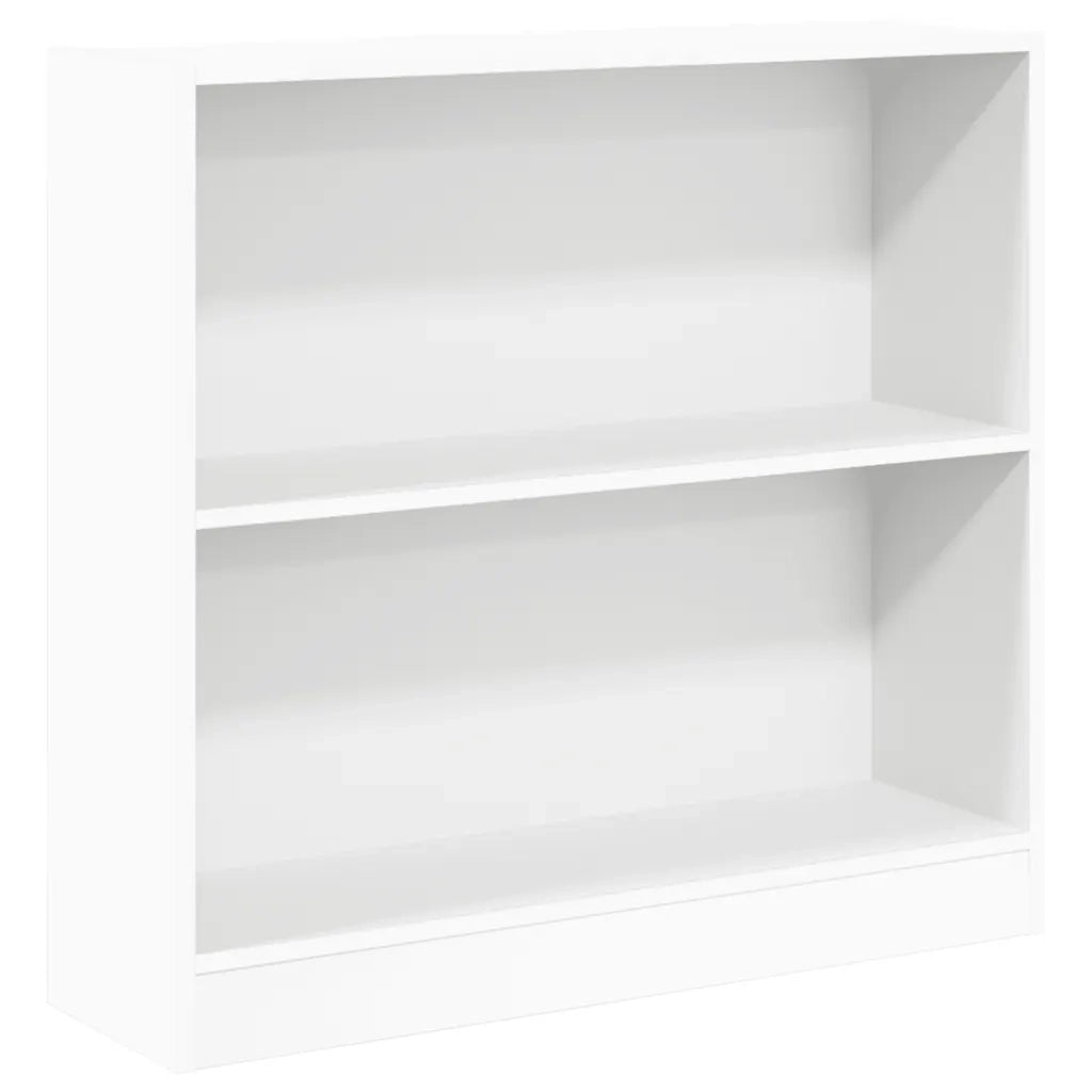 Libreria Bianca 80x24x75 cm in Legno Multistrato 800891