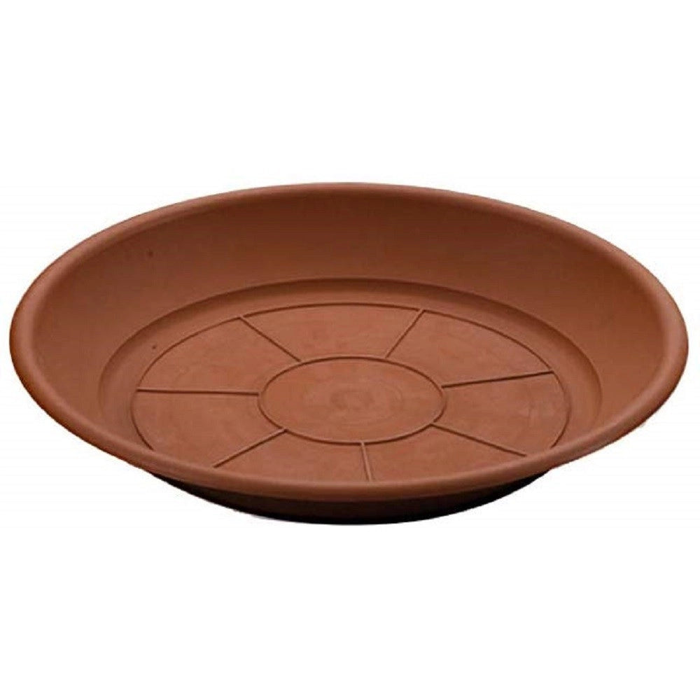 Trade Shop - Piatto Sottovaso Tondo Piatti Vasi Fiori Piante Per Fioriera Plastica Diam. 30cm -