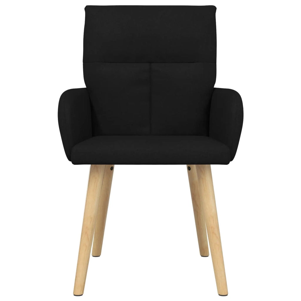 Sedie da pranzo 2 pcs Tessuto Nero 60 x 56 x 96 cm 42034360