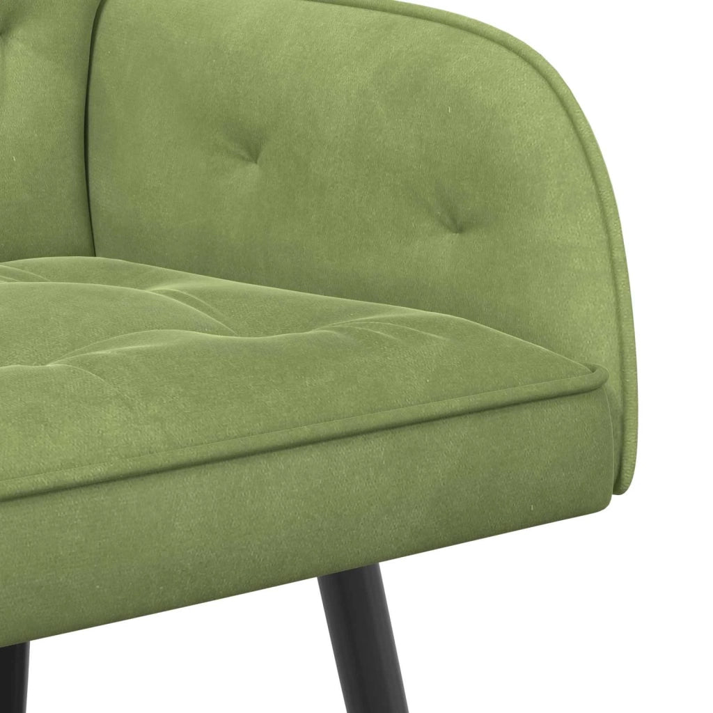 Divano a 2 posti con gambe in metallo 2 posto Verde chiaro 42051020