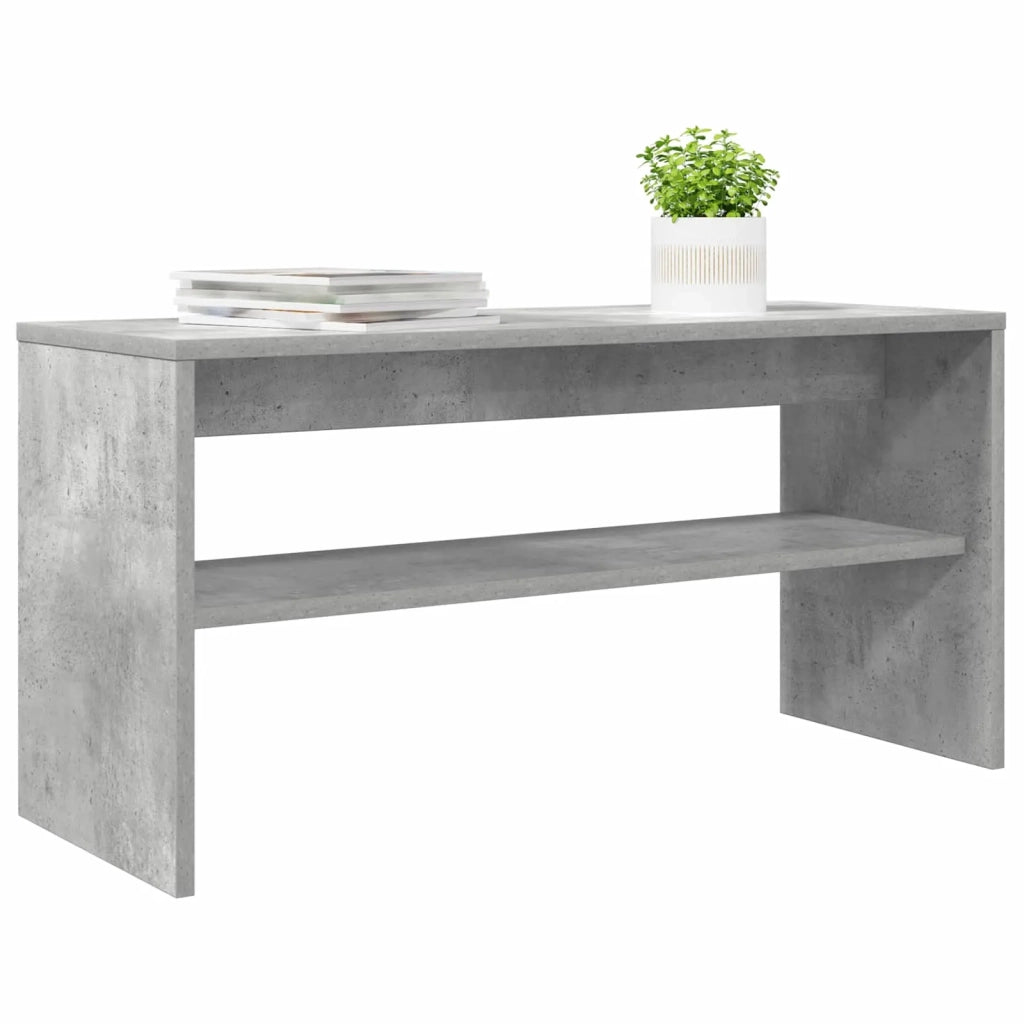 Mobile TV 80 x 30 x 40 cm Grigio cemento Legno ingegnerizzato 8000327