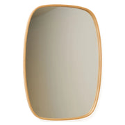 Serrenti, Specchio Forma Ovale, 62x88h cm Marrone Rovere