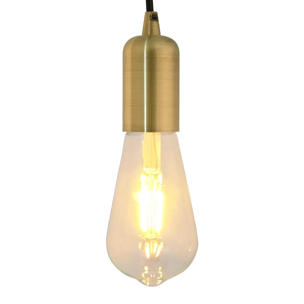 vidaXL Portalampade 2 pz Bronzo E27