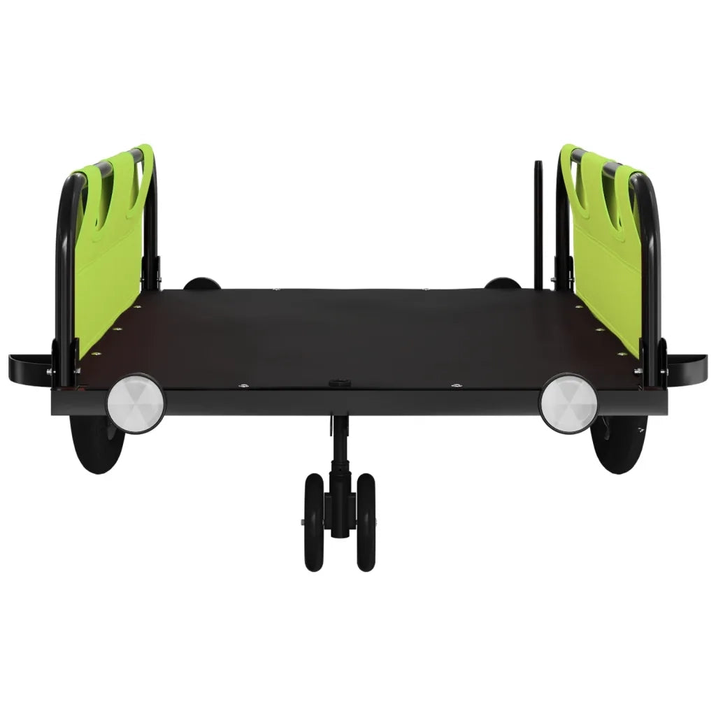 Rimorchio da Bici Verde Oxford e Ferro 94193
