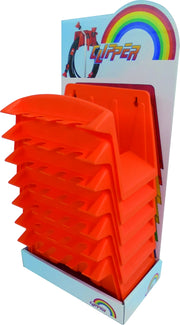 Agrati PORTATUBO CLIPPER IN ESPOSITORE 49 PZ. Col. Arancio
