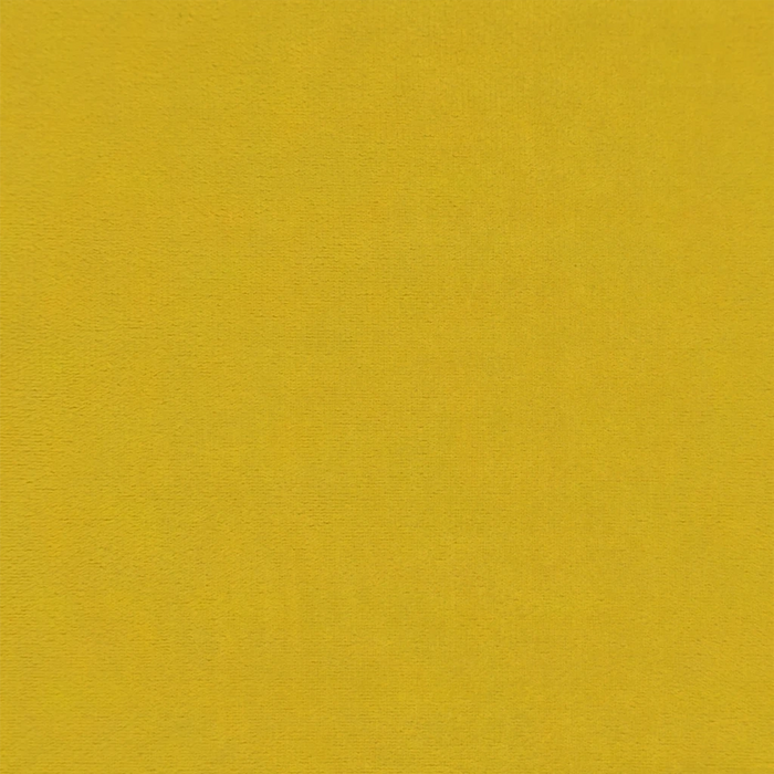 Poggiapiedi Giallo 60x50x41 cm in Velluto 349299