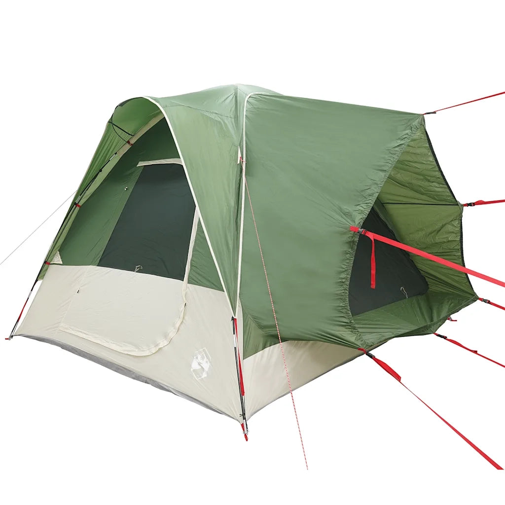 Tenda da Campeggio per Auto per 4 Persone Verde Impermeabile