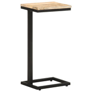 Tavolini Laterali 2 pz | Tavolo laterale 31,5x24,5x64,5 cm Legno di Mango Grezzo
