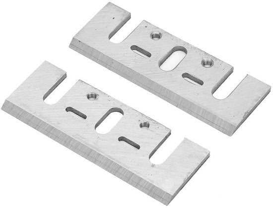 Scafo HSS 42 Gradi Lame Snidante - Faccia di Ricambio - Acciaio Rapido - Solido e Duraturo - Adatto per Makita 1900B - Lunghezza Totale 82 mm - Lame Scafo
