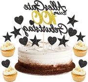 Decorazione per torta 100° anniversario - Decorazione per compleanni per uomini e donne