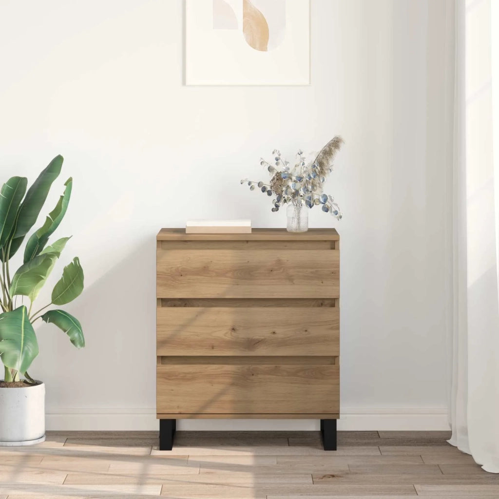 Credenza Rovere artigianale 60 x 35 x 70 cm Legno multistrato