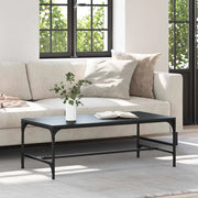 Tavolino da salotto Rovere Nero 100 x 50 x 35 cm