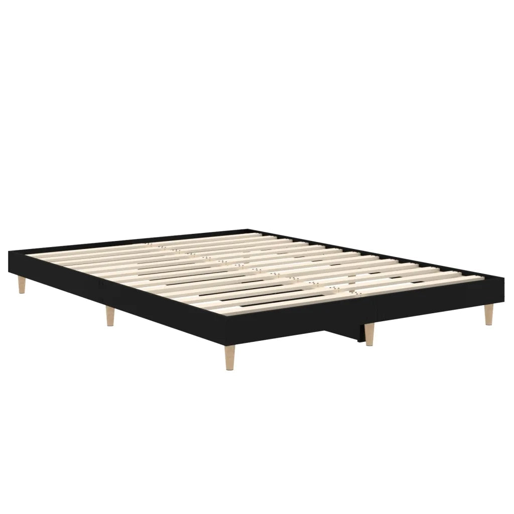 Giroletto Nero 140x190 cm in Legno Multistrato