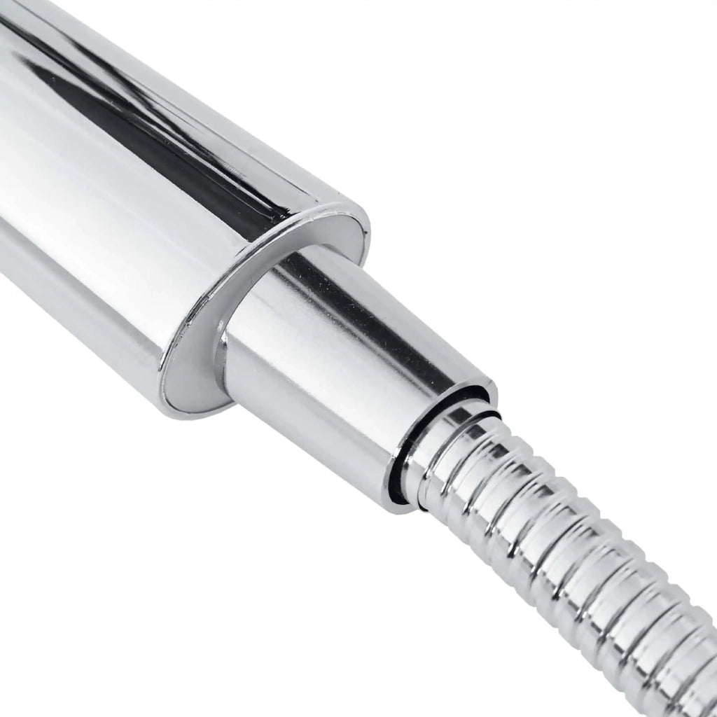 Set di doccia con soffione Cromato 150 cm Acciaio Inox