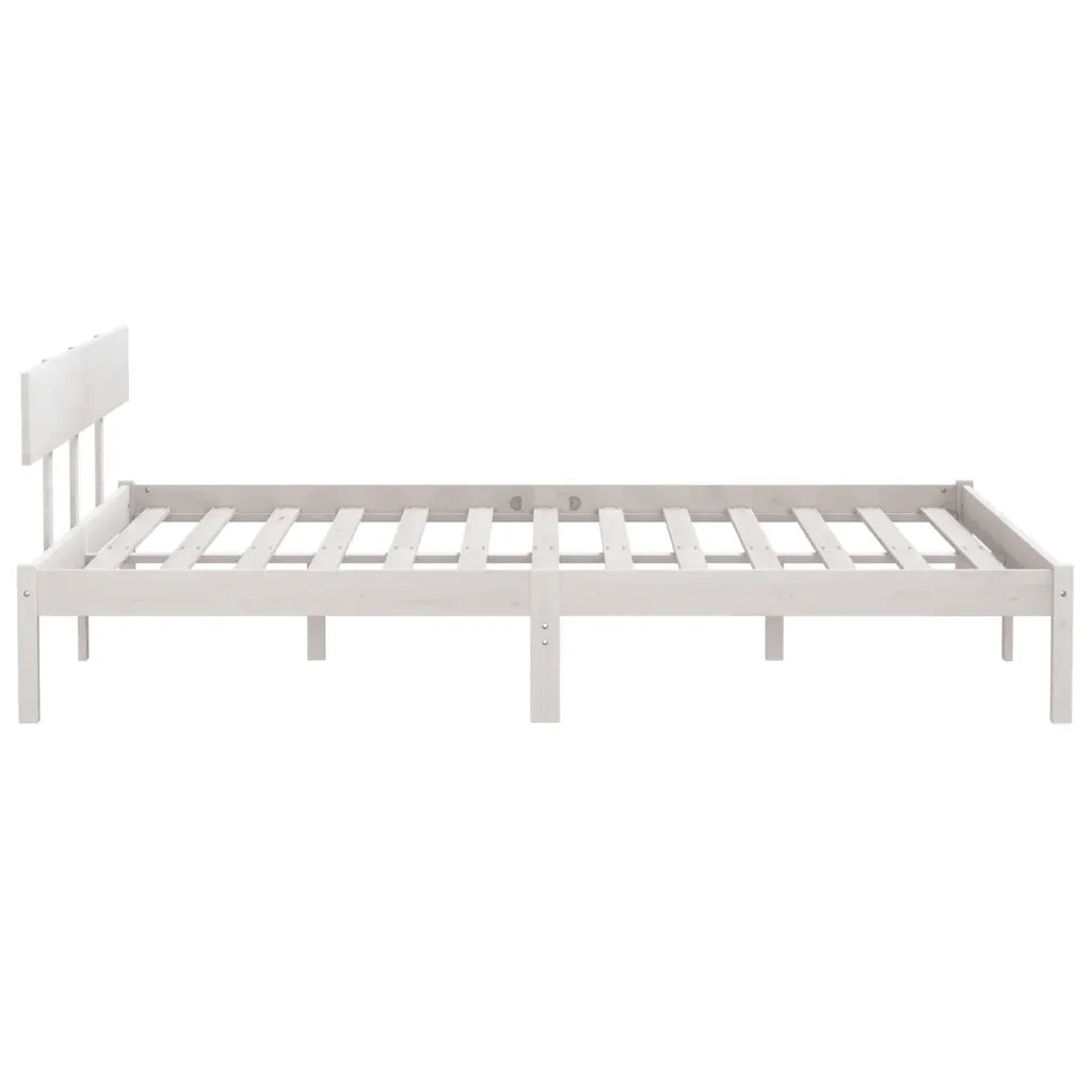 Giroletto Bianco in Legno Massello 180x200 cm Super King 810163