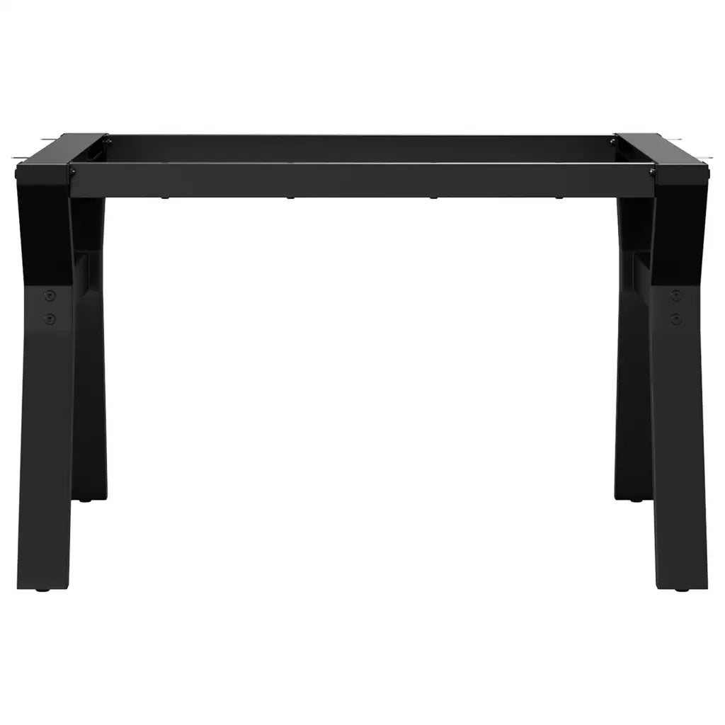 Telaio Gambe a Y per Tavolino da Salotto 70x60x43 cm in Acciaio