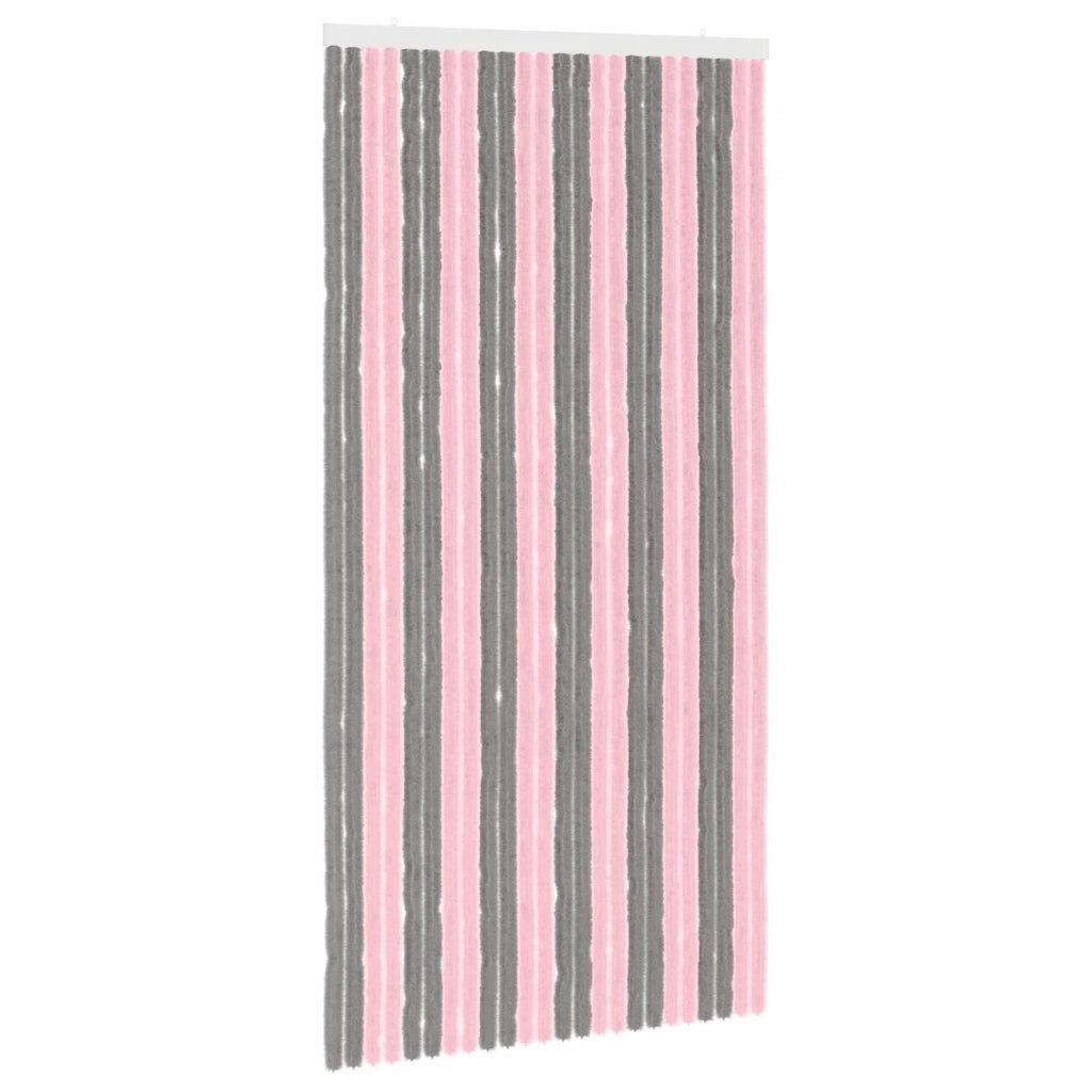 Tenda per insetti in chenille Grigio Argento e Rosa 42034441