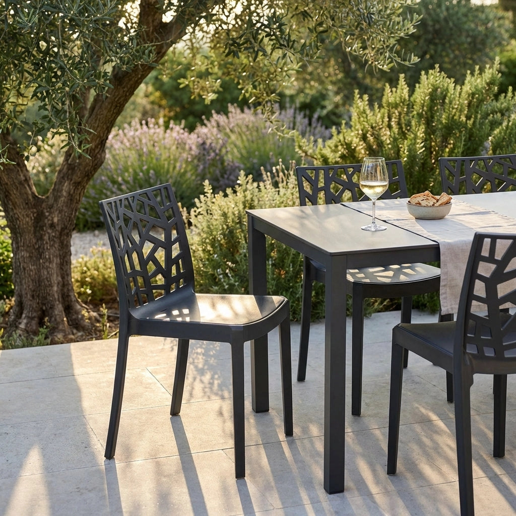 Sedia da Giardino in Polipropilene cm 55x47x82 - MATRIX