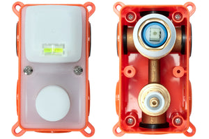 Set Doccia Da Incasso Rea Lungo Gold Matt + Box