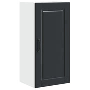 Pensile da cucina | Armadietto a muro PORTO Nero 40 x 31 x 80 cm Legno multistrato