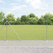 Palo della recinzione Zincato 50 x 1,4 m Acciaio