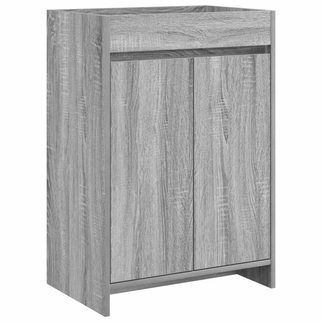 Set di mobili per il bagno Sonoma grigio 61 x 40 x 84,5 cm 3404279