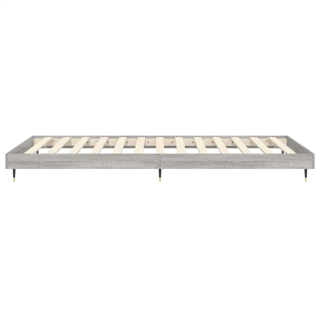 Giroletto Grigio Sonoma 90x190 cm in Legno Multistrato 832203