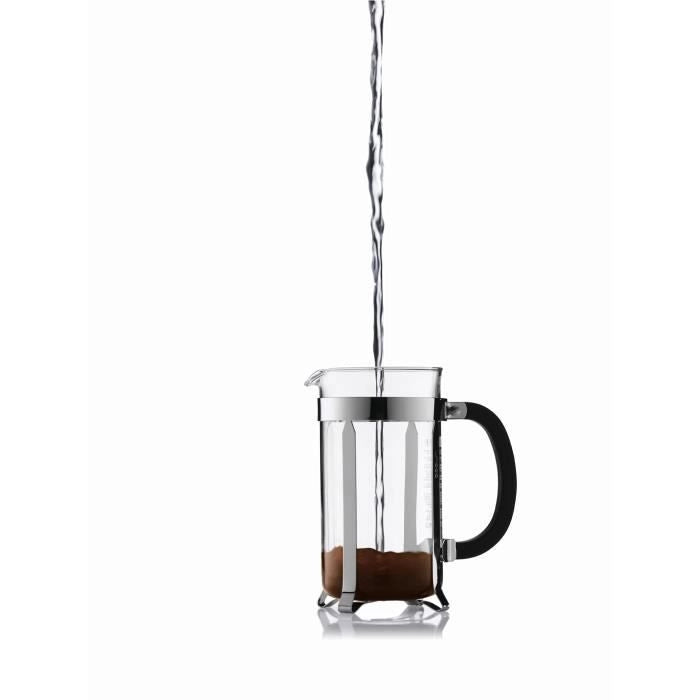Chambord - Caffettiera per caffè in pistone Bodum, 12 tazze, 1,5 L, acciaio inossidabile