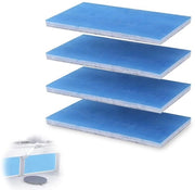 Set di filtri a doppia lastra per cabine di verniciatura - adatto per spazzole ad aria compressa - accessori di riserva per cabine di verniciatura - materiale filtro di alta qualità