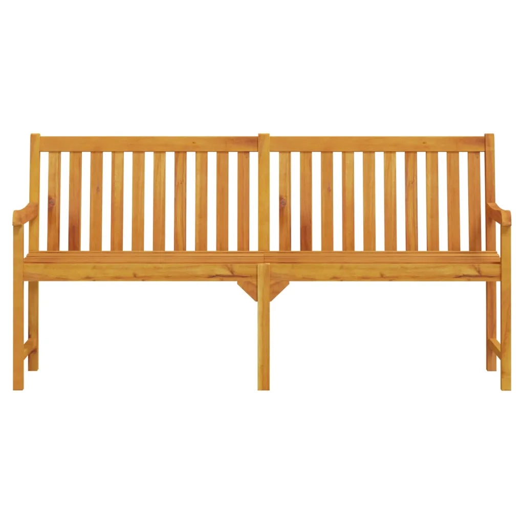 Panca da Giardino 180 cm in Legno Massello di Acacia 316612