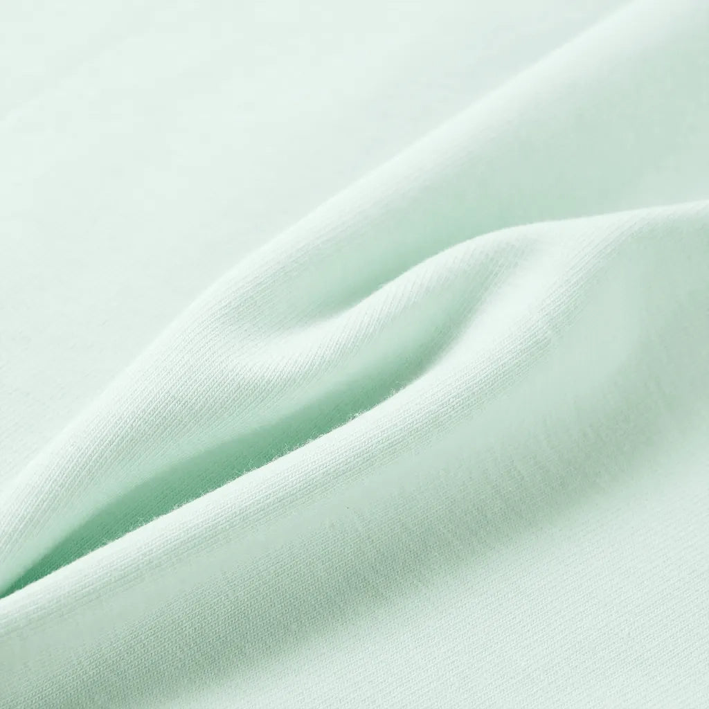 Maglietta da Bambina Menta Chiaro 128