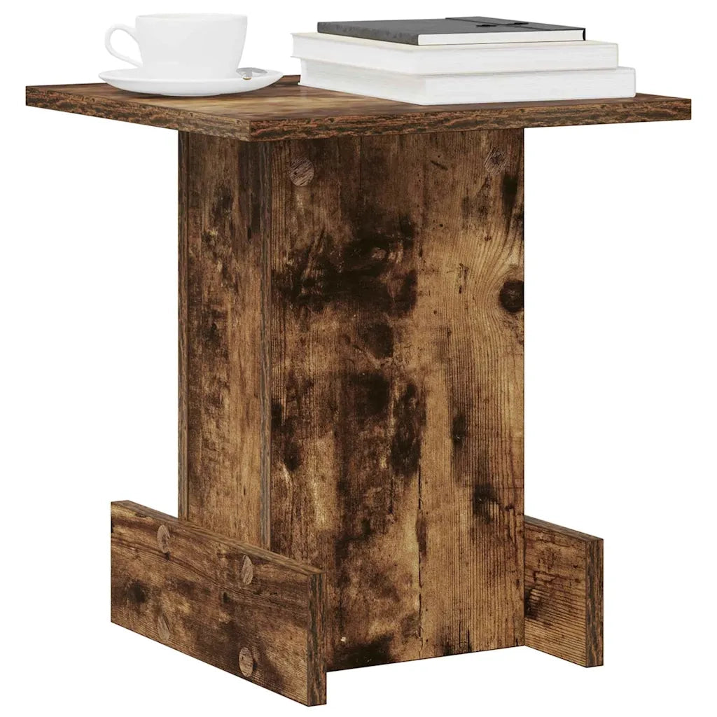 Tavolino Rovere fumé 35,5 x 35 x 40 cm Legno ingegnerizzato 891212