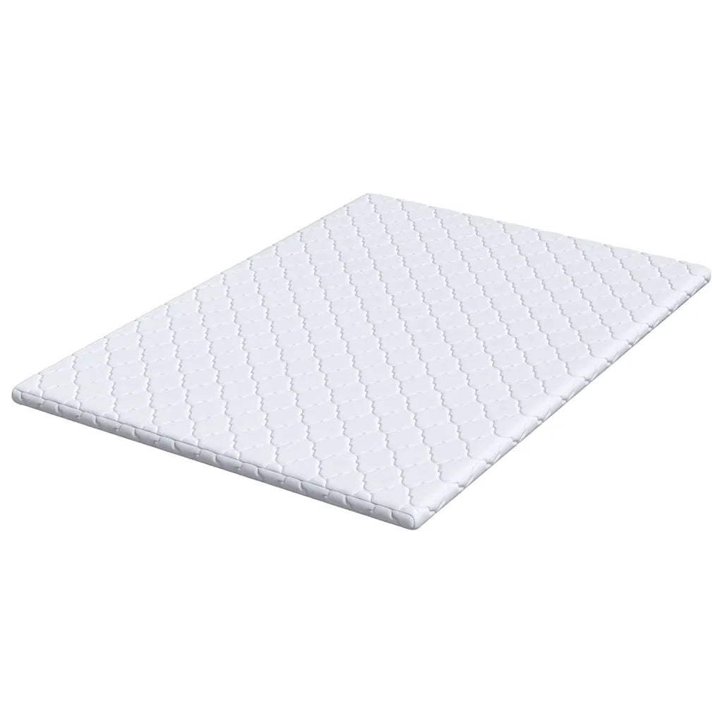 vidaXL Guanciali per materassi Bianco 140 x 200 cm Schiuma PU