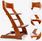 Seggiolino per bambini da 1-3 anni - Seggiolino in legno - 50D x 45B x 80H cm - Nuss