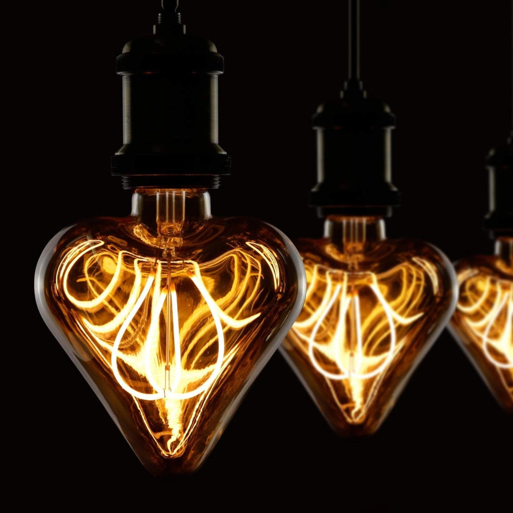 ZMH Lampadina LED Edison vintage 3W lampada a incandescenza retrò E27 bianco caldo non dimmerabile