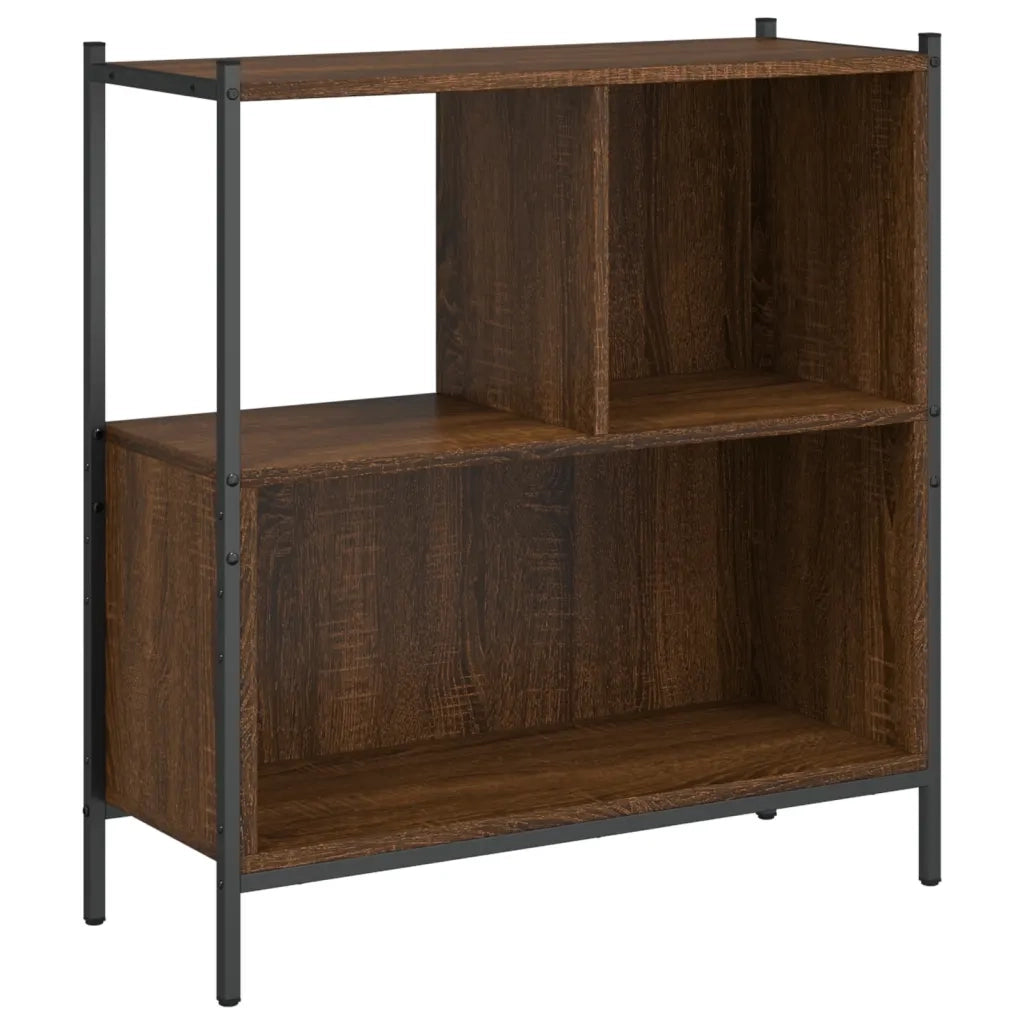 Libreria Rovere Marrone 72x28x77,5 cm in Legno Multistrato 838882