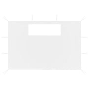 Pareti con Finestre per Gazebo 2 pz Bianche CFW6912847