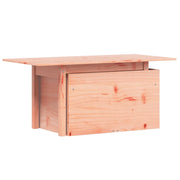 Tavolo da Giardino | Tavolino da esterno 100x50x75 cm in Legno Massello di Douglas